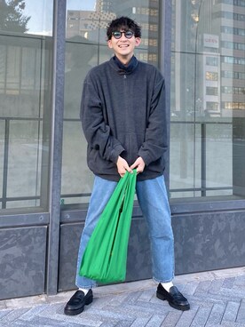 「未来のWEARISTAプロジェクト」｜「アイテム（その他アウター）」を使った、 ごりゅーさん（メンズ・177cm）の秋コーディネート