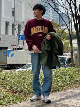  ごりゅーさん（メンズ・177cm）の春コーディネート