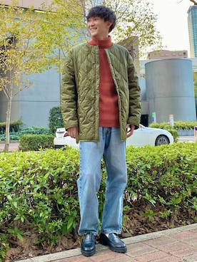  ごりゅーさん（メンズ・177cm）の冬コーディネート