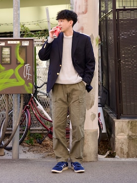 「POLO RALPH LAUREN（ポロ ラルフ ローレン）のアイテム（その他アウター）」を使った、 ごりゅーさん（メンズ・177cm）の春コーディネート