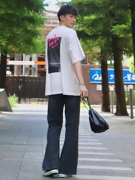 「アイテム（雑誌、ゴールド系）」を使った、 ごりゅーさん（メンズ・177cm）の夏コーディネート