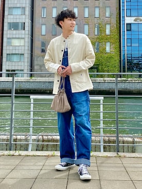 「FREDY MAC（フレディーマック）のアイテム（ジャケット/アウター）」を使った、 ごりゅーさん（メンズ・177cm）の秋コーディネート