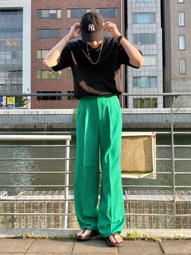  ごりゅーさん（メンズ・177cm）の夏コーディネート