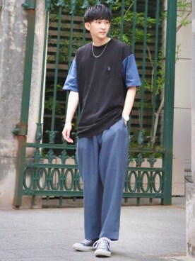 ごりゅーさん(メンズ・177cm)の夏コーディネート
