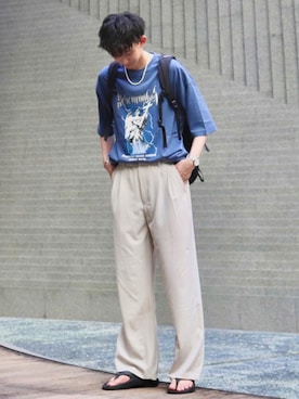 ごりゅーさん(メンズ・177cm)の夏コーディネート