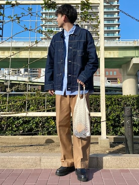  ごりゅーさん（メンズ・177cm）の春コーディネート