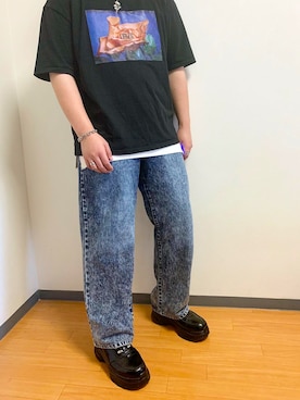 「アイテム（タンクトップ）」を使った、む〜さん（メンズ・177cm・20代）の秋コーディネート