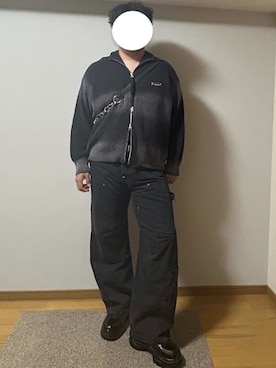 「アイテム（財布/小物）」を使った、む〜さん（メンズ・178cm）の秋コーディネート