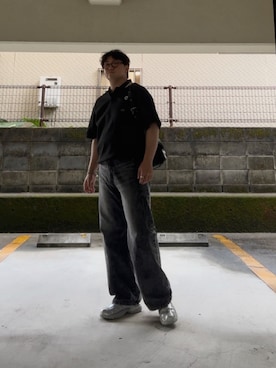 「アイテム（パンツ）」を使った、む〜さん（メンズ・178cm）の秋コーディネート