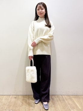 ayaさん(レディース・157cm)の冬コーディネート
