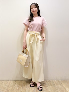 「index（インデックス）のアイテム」を使った、ayaさん（レディース・157cm）の春コーディネート