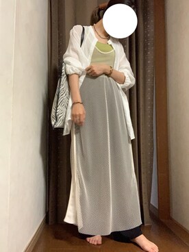 ®︎さん(レディース・163cm)の夏コーディネート
