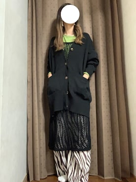 ®︎さん（レディース・163cm）の冬コーディネート