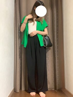 ®︎さん(レディース・163cm)の夏コーディネート