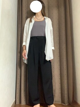 ®︎さん(レディース・163cm)の夏コーディネート