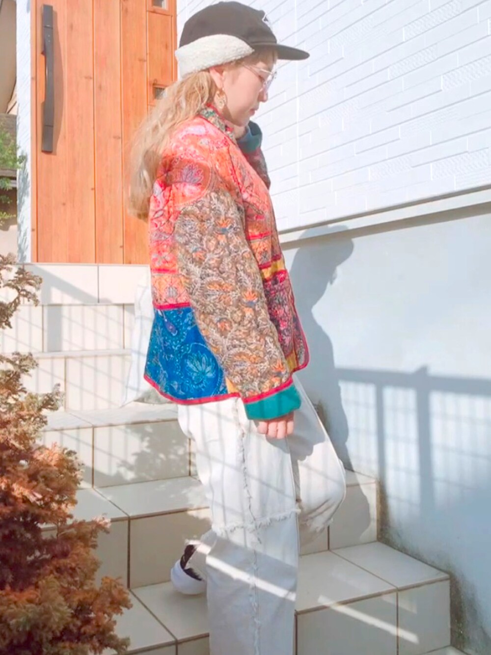 「オトナカジュアル、冬のコーデ、大人かわいい、低身長女子、ZARA、NIKE、VANS、チャオパニック、キャップ、低身長コーデ」｜「ZARAのアイテム（ジャケット/アウター、その他）」を使った、リリーさん（レディース・150cm）の冬コーディネートの1枚目の写真