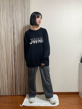 fukaさん（レディース・162cm）の冬コーディネート