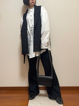 「TABI PAL（タビパル）のアイテム」を使った、Fu-kaさん（レディース・162cm）の冬コーディネート