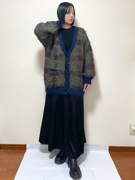 Fu-kaさんの（AZUL by moussy | アズールバイマウジー）を使ったコーディネート