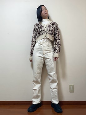 fukaさん（レディース・162cm）の冬コーディネート