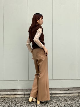 「アイテム（ブーツ）」を使った、yuriさん（レディース・161cm・20代）の秋コーディネート