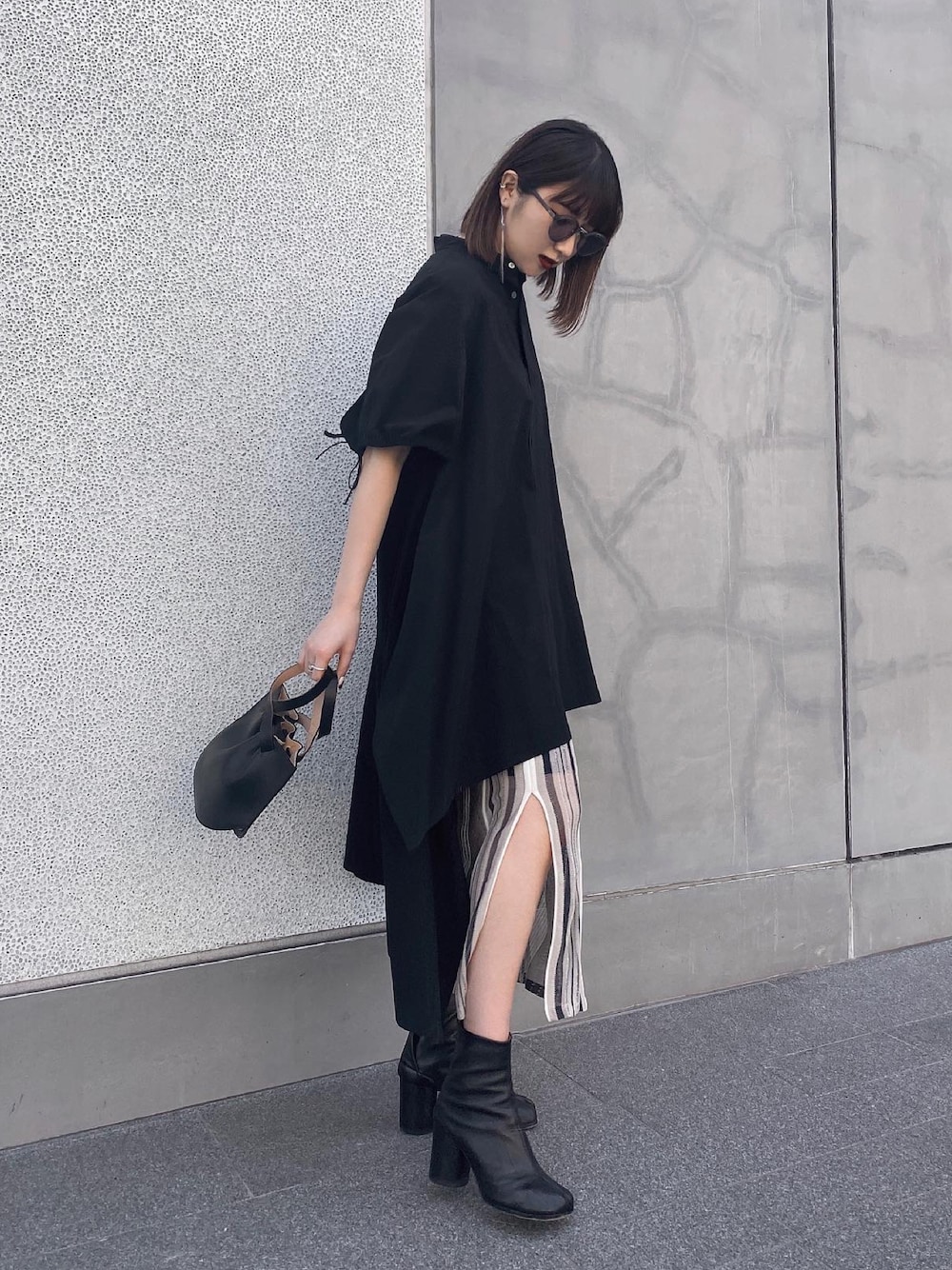 FEMMENT（ファモン）の「別注Coボイルサッカーケープスリーブ