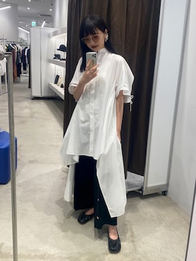 「FEMMENT（ファモン）のアイテム」を使った、yuriさん（レディース・160cm）の夏コーディネート
