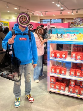 「アイテム（スニーカー）」を使った、towaさん（メンズ・175cm）の冬コーディネート