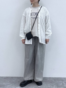 「アイテム（財布）」を使った、うだかなさん（レディース・165cm）の秋コーディネート