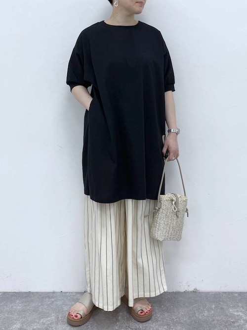 セール】【イージーケア/接触冷感】多機能イージーバギーパンツ[プチ