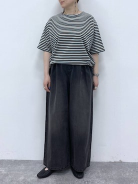 「studio CLIP（スタディオクリップ）のアイテム」を使った、うだかなさん（レディース・165cm）の秋コーディネート