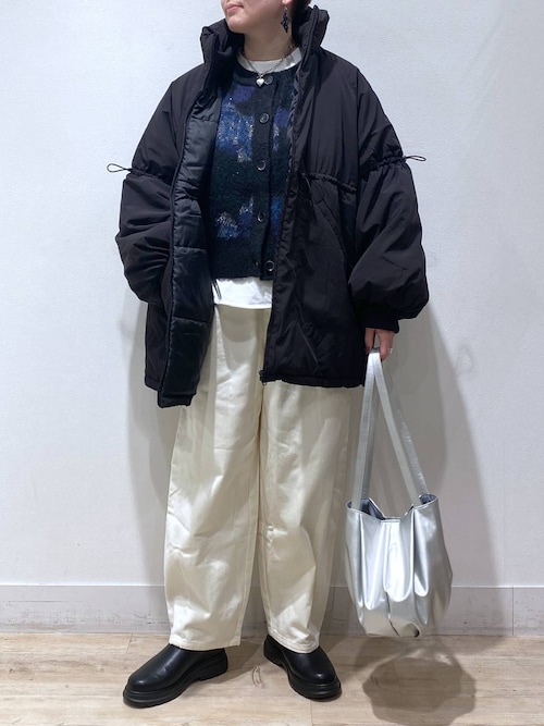 sudo⭐︎新品未開封⭐︎迷彩 冬アウター⭐︎完売商品⭐︎裏中綿入りキルティング セール】2WAYドロストミドルコート[プチサイズあり]（ブルゾン