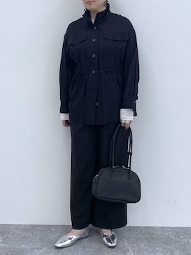 「アイテム（ブルゾン）」を使った、うだかなさん（レディース・165cm・30代）の秋コーディネート