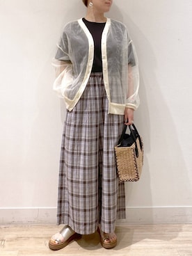 うだかなさん（レディース・163cm）の夏コーディネート