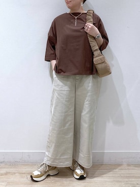 「アイテム（アクセサリー）」を使った、うだかなさん（レディース・163cm・30代）の秋コーディネート