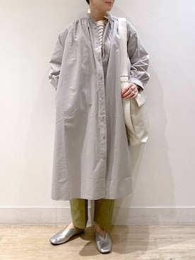 「アイテム（ワンピース/ドレス）」を使った、うだかなさん（レディース・163cm・30代）の春コーディネート