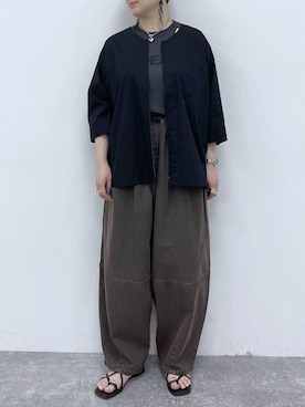 「アイテム（ブルゾン）」を使った、うだかなさん（レディース・165cm・30代）の秋コーディネート