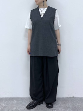 「アイテム（ワンピース/ドレス）」を使った、うだかなさん（レディース・165cm・30代）の秋コーディネート