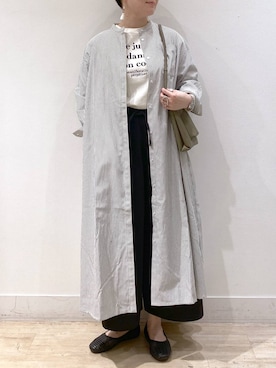 「アイテム（ワンピース/ドレス）」を使った、うだかなさん（レディース・163cm・30代）の春コーディネート