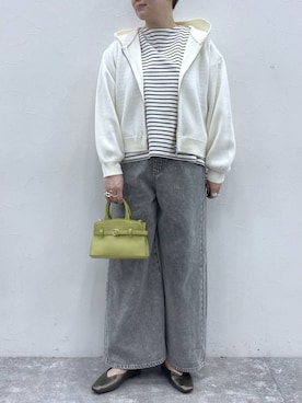 「studio CLIP（スタディオクリップ）のアイテム（シューズ）」を使った、うだかなさん（レディース・165cm）の春コーディネート