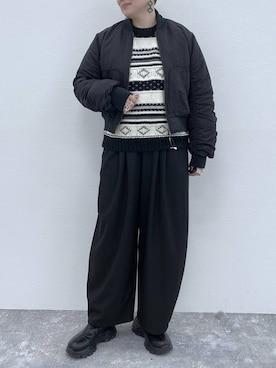 うだかなさん（レディース・165cm）の冬コーディネート