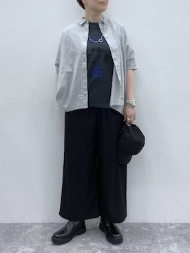 「アイテム（帽子）」を使った、うだかなさん（レディース・163cm・30代）の秋コーディネート