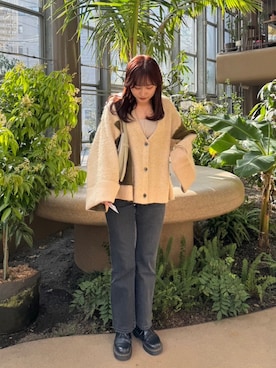 「mideal（マイディール）のアイテム」を使った、ミ ユさん（骨格ウェーブ・レディース・164cm）の春コーディネート