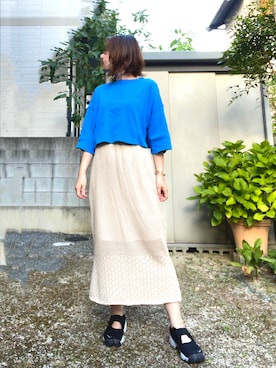 4yarn1【相互】さん（レディース・158cm）の夏コーディネート