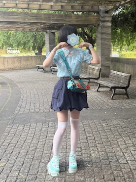 あひるちゃんさん(レディース・155cm)の夏コーディネート