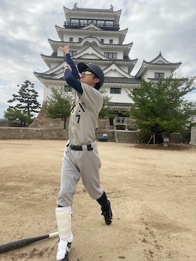 「UNDER ARMOUR（アンダーアーマー）のアイテム」を使った、Makoto閣下さん（メンズ・179cm）の春コーディネート