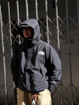 THE NORTH FACEのアイテムを使った「シェルジャケット」の人気 