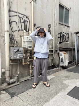 わくたさん（メンズ・177cm）の春コーディネート