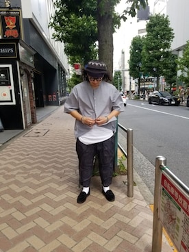 わくたさん（メンズ・177cm）の夏コーディネート