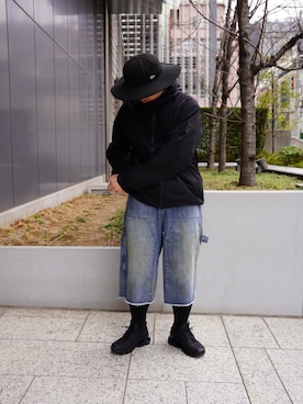 「BEAVER（ビーバー）のアイテム」を使った、わくたさん（メンズ・177cm）の春コーディネート